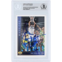 Chris Webber Golden State Warriors Autographed 1993-94 Upper Deck #311 Beckett Fanatics Witnessed Authenticated Rookie Card