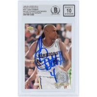 Chris Webber Golden State Warriors Autographed 1993-94 Upper Deck Rookie Standouts #RS1 Beckett Fanatics Witnessed Authenticated 10 Rookie Card