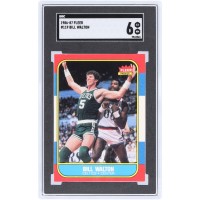 Bill Walton Boston Celtics 1986-87 Fleer #119 SGC Authenticated 6 Card