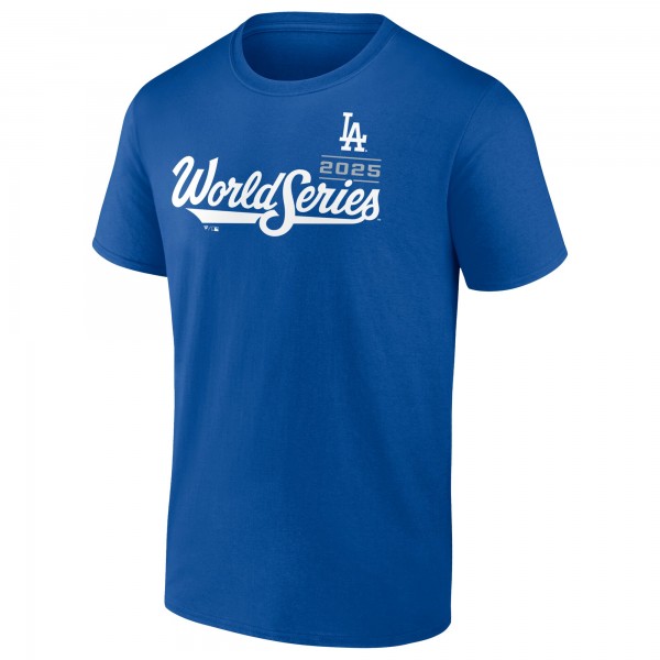 Los Angeles Dodgers Clayton Kershaw Royal 2025 World Series Name & Number T-Shirt