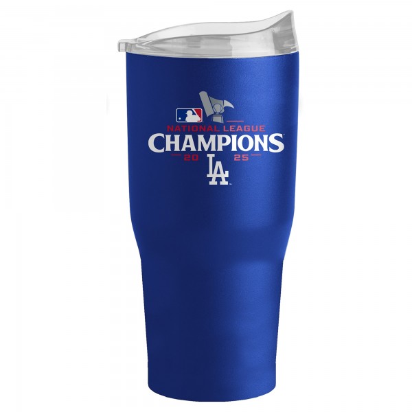 Los Angeles Dodgers Logo Brands 2025 National League Champions 30oz. Powder Coat Tumbler