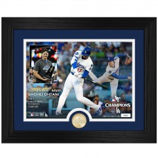 Los Angeles Dodgers Shohei Ohtani Highland Mint 2025 National League Championship Series MVP 13 x 16 Bronze Coin Photo Mint