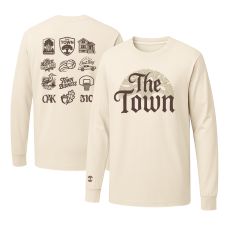 Unisex Golden State Warriors Oaklandish Bone 2025/26 City Edition Pirate Letter Long Sleeve T-Shirt