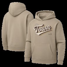 Golden State Warriors Oaklandish Unisex 2025/26 City Edition Vintage Wash Hoodie - Natural