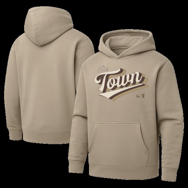 Толстовка Golden State Warriors Oaklandish Unisex 2025/26 City Edition Vintage Wash - Natural