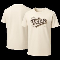 Golden State Warriors Oaklandish Unisex 2025/26 City Edition Vintage Wash T-Shirt - Cream