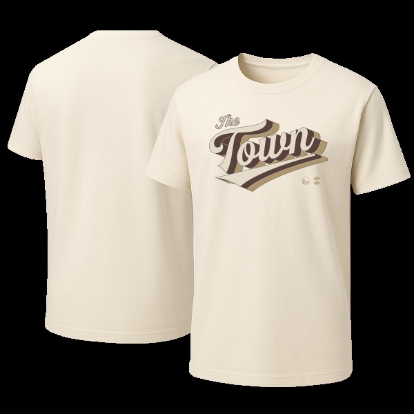 Golden State Warriors Oaklandish Unisex 2025/26 City Edition Vintage Wash T-Shirt - Cream