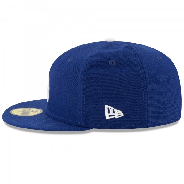 Бейсболка Los Angeles Dodgers New Era Royal 2025 World Series Side Patch 59FIFTY