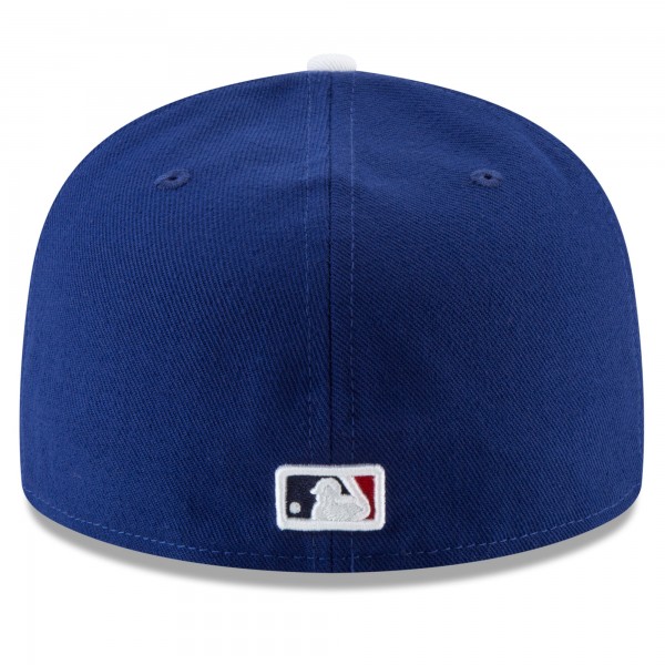 Бейсболка Los Angeles Dodgers New Era Royal 2025 World Series Side Patch 59FIFTY