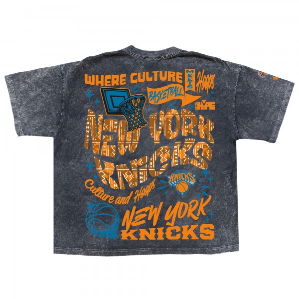 New York Knicks Black Culture Clash Collection Premium T-Shirt