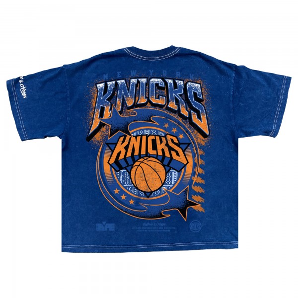 New York Knicks Blue Drip & Dime Collection Premium T-Shirt