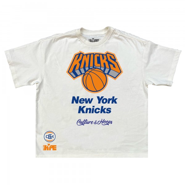 New York Knicks Cream Team City Collection Premium T-Shirt