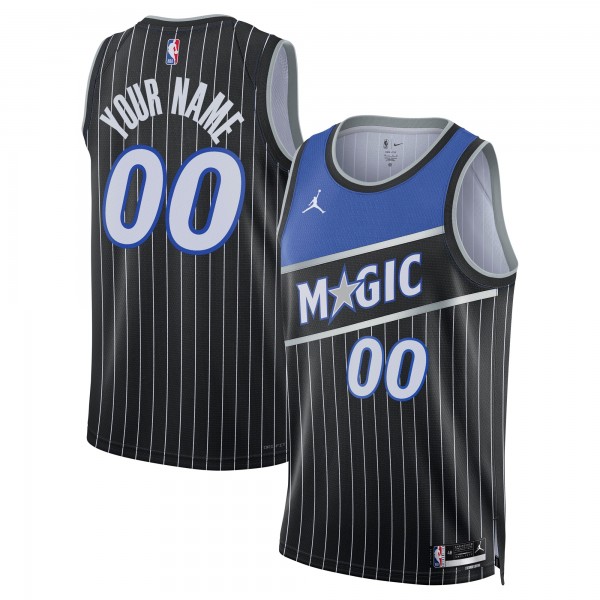 Именная джерси Unisex Orlando Magic Jordan Brand Black Swingman - Statement Edition