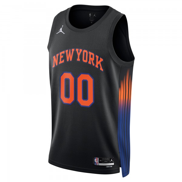Именная джерси Unisex New York Knicks Jordan Brand Black Swingman - Statement Edition