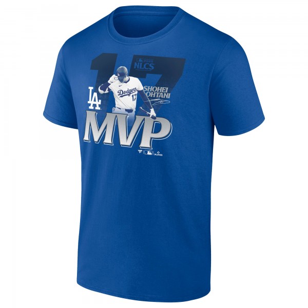 Los Angeles Dodgers Shohei Ohtani Royal 2025 National League Championship Series MVP T-Shirt