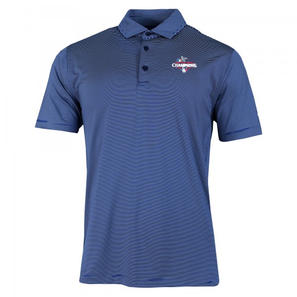 Los Angeles Dodgers Columbia Royal 2025 National League Champions Omni-Wick Double Hit Polo