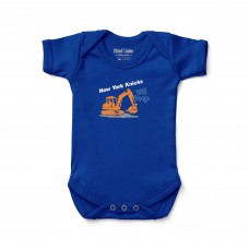 Newborn New York Knicks Chad & Jake Blue Digger Graphic Bodysuit