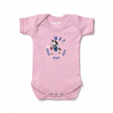 Малышам New York Knicks Chad & Jake Pink Unicorn Graphic Bodysuit
