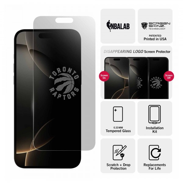 Toronto Raptors iPhone Clear Screen Protector