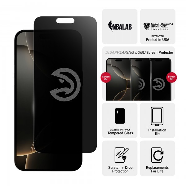 Atlanta Hawks iPhone Privacy Screen Protector