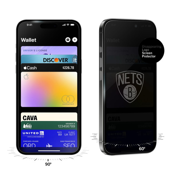 Защитное стекло Brooklyn Nets iPhone Privacy