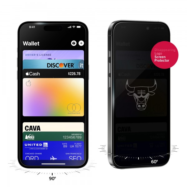 Chicago Bulls iPhone Privacy Screen Protector