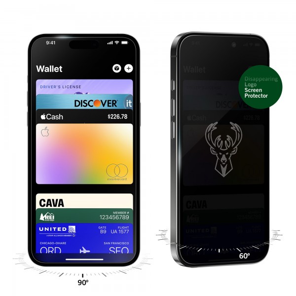 Milwaukee Bucks iPhone Privacy Screen Protector