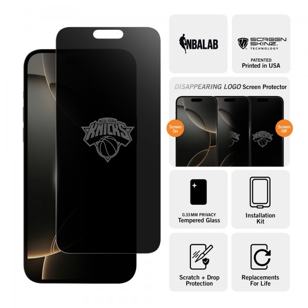 New York Knicks iPhone Privacy Screen Protector