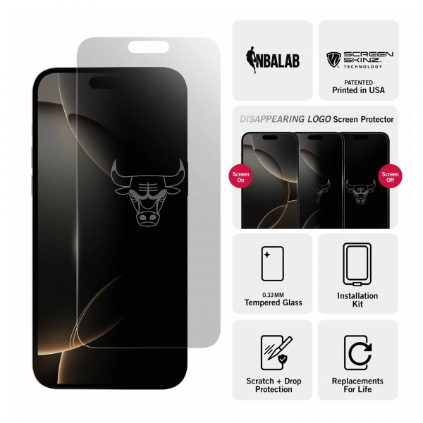 Chicago Bulls iPhone Clear Screen Protector
