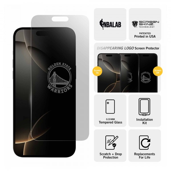 Golden State Warriors iPhone Clear Screen Protector