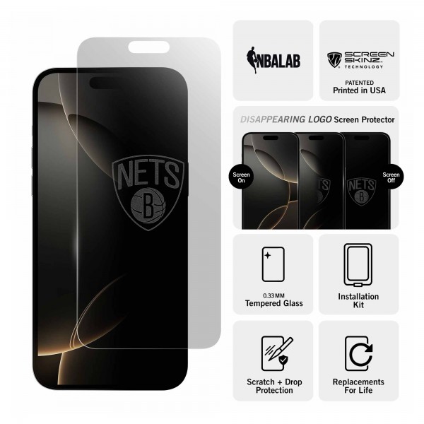 Brooklyn Nets iPhone Clear Screen Protector