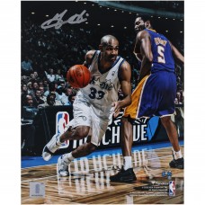 Grant Hill Orlando Magic Autographed Fanatics Authentic 8 x 10 Driving to the Basket Photograph