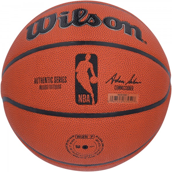 Grant Hill Detroit Pistons Autographed Fanatics Authentic Wilson Authentic Series Indoor/Outdoor Basketball with 94-95 NBA ROY Inscription
