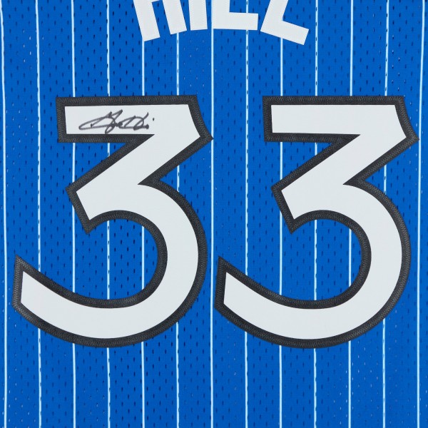 Grant Hill Orlando Magic Autographed Fanatics Authentic Blue Mitchell & Ness 2004-05 Swingman Jersey