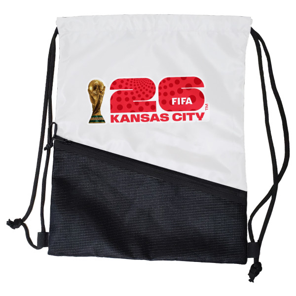 FIFA x World Cup 2026 Logo Brands Kansas City Host City Tilt Backsack