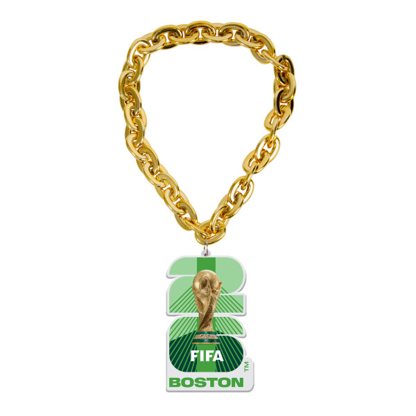 FIFA x World Cup 2026 Logo Brands Boston Host City Fan Chain