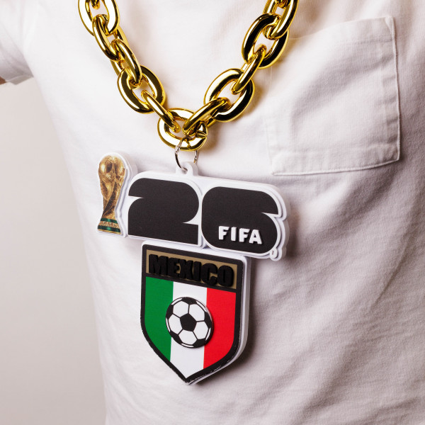 FIFA x World Cup 2026 Logo Brands Mexico Fan Chain