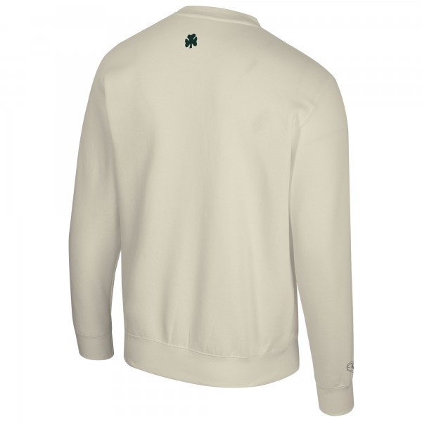 Unisex Boston Celtics Stadium Essentials Cream 46 Reserve Fleece Sweatshirt