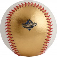 Los Angeles Dodgers vs. Toronto Blue Jays Fanatics Authentic 2025 MLB World Series Dueling Teams Logo Baseball