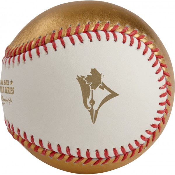 Los Angeles Dodgers vs. Toronto Blue Jays Fanatics Authentic 2025 MLB World Series Dueling Teams Logo Baseball