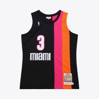 Джерси Miami Heat Dwyane Wade Mitchell & Ness Black 2005-06 Hardwood Classics Authentic