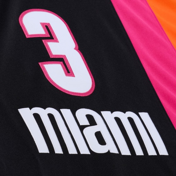 Джерси Miami Heat Dwyane Wade Mitchell & Ness Black 2005-06 Hardwood Classics Authentic