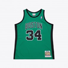 Джерси Boston Celtics Paul Pierce Mitchell & Ness Kelly Green 2007-08 Hardwood Classics Authentic