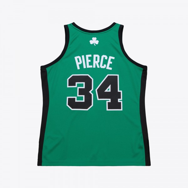 Джерси Boston Celtics Paul Pierce Mitchell & Ness Kelly Green 2007-08 Hardwood Classics Authentic