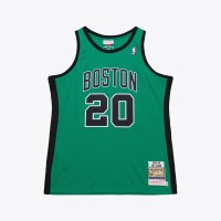 Джерси Boston Celtics Ray Allen Mitchell & Ness Kelly Green 2007-08 Hardwood Classics Authentic