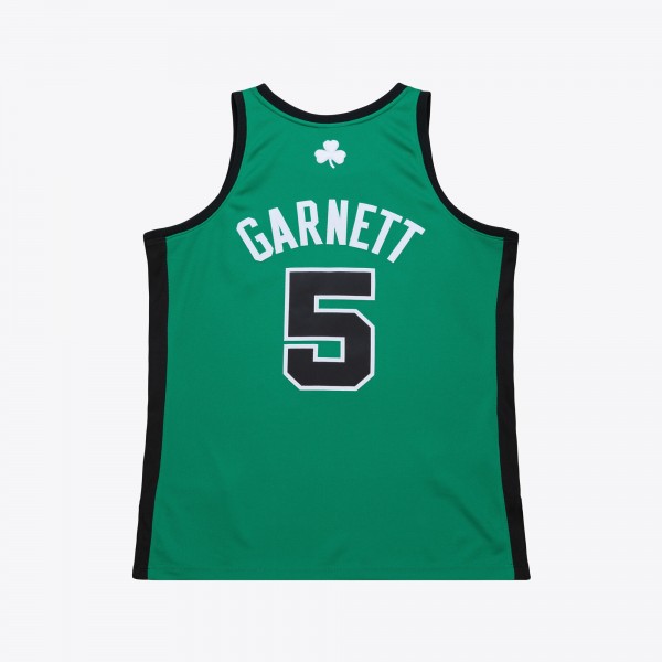 Джерси Boston Celtics Kevin Garnett Mitchell & Ness Kelly Green 2007-08 Hardwood Classics Authentic