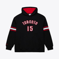 Toronto Raptors Vince Carter Mitchell & Ness Black Name & Number Hoodie