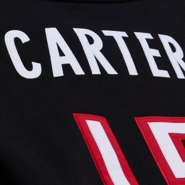 Toronto Raptors Vince Carter Mitchell & Ness Black Name & Number Hoodie