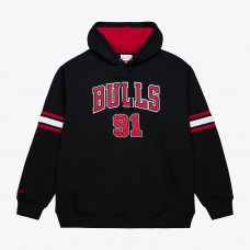 Толстовка Chicago Bulls Dennis Rodman Mitchell & Ness Black Name & Number