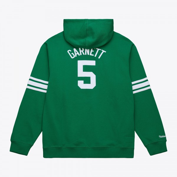Boston Celtics Kevin Garnett Mitchell & Ness Kelly Green Name & Number Hoodie